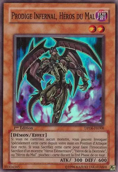 Pack du Duelliste Jaden Yuki 3 DP06 - Prodige Infernal, Héros du Mal