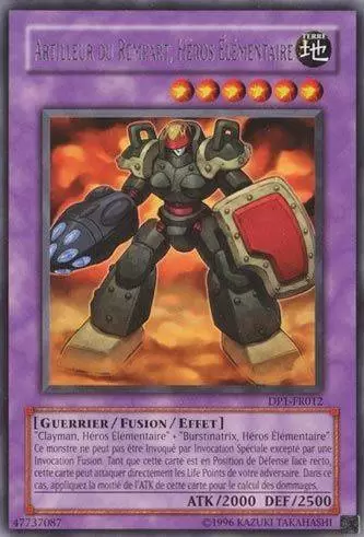 Pack du Duelliste Jaden Yuki DP1 - Artilleur du Rempart, Héros Elémentaire