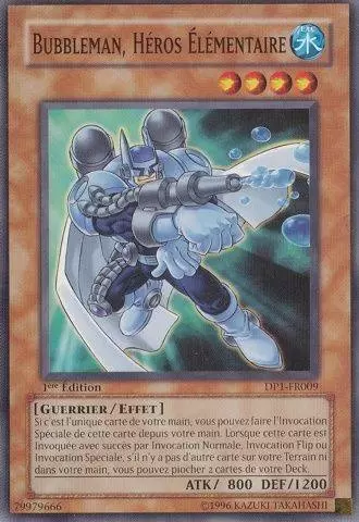Pack du Duelliste Jaden Yuki DP1 - Bubbleman, Héros Elémentaire