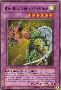 Pack du Duelliste Jaden Yuki DP1 - Homme-Oiseau de Feu, Héros Elémentaire