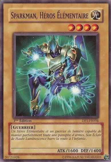Pack du Duelliste Jaden Yuki DP1 - Sparkman, Héros Elémentaire