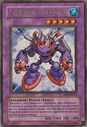 Pack du Duelliste Jaden Yuki DP1 - Vapoguérisseur, HÉROS Élémentaire