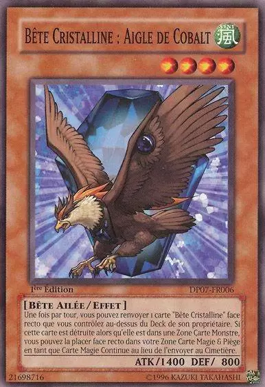 Pack du Duelliste Jessie Anderson DP07 - Bête Cristalline : Aigle de Cobalt
