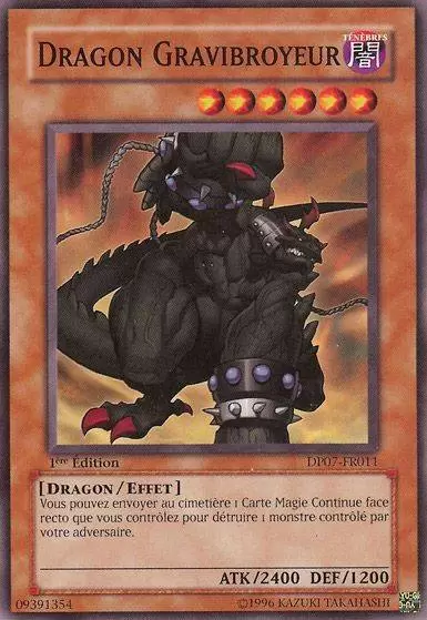Pack du Duelliste Jessie Anderson DP07 - Dragon Gravibroyeur
