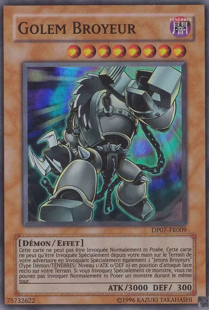 Pack du Duelliste Jessie Anderson DP07 - Golem Broyeur