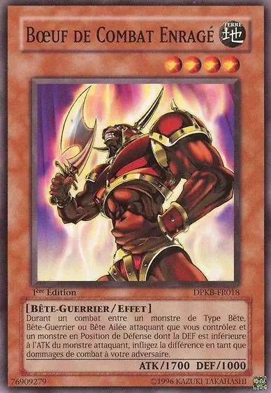 Pack du Duelliste Kaiba DPKB - Bœuf de Combat Enragé