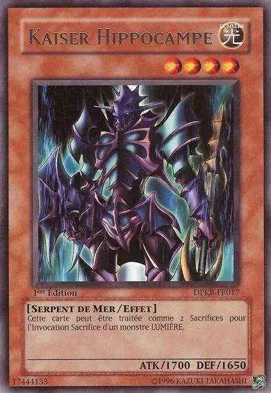 Pack du Duelliste Kaiba DPKB - Kaiser Hippocampe
