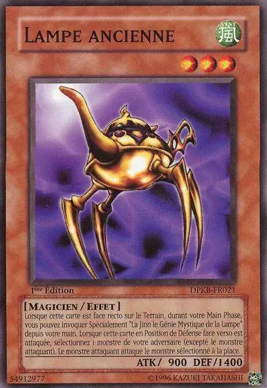 Pack du Duelliste Kaiba DPKB - Lampe Ancienne