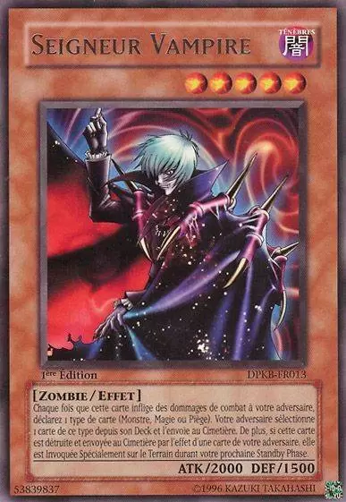 Pack du Duelliste Kaiba DPKB - Seigneur Vampire