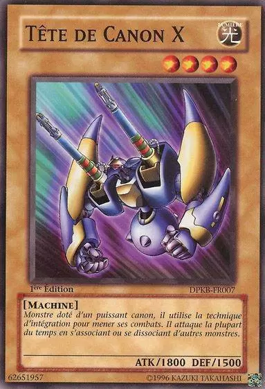 Pack du Duelliste Kaiba DPKB - Tête de Canon X