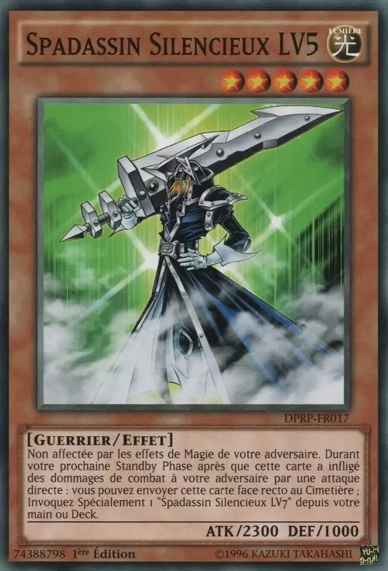 Pack Du Duelliste Les Rivaux Du Pharaon DPRP - Spadassin Silencieux LV5