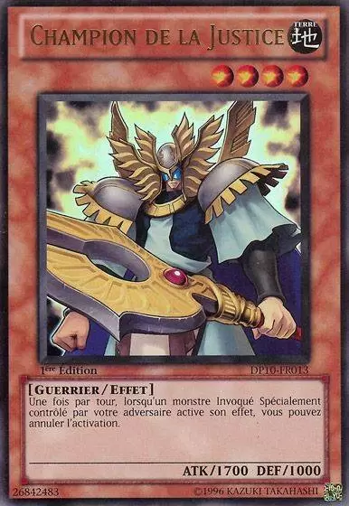 Pack du Duelliste Yusei 3 DP10 - Champion de la Justice