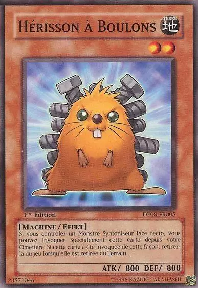 Pack du Duelliste Yusei DP08 - Hérisson à Boulons