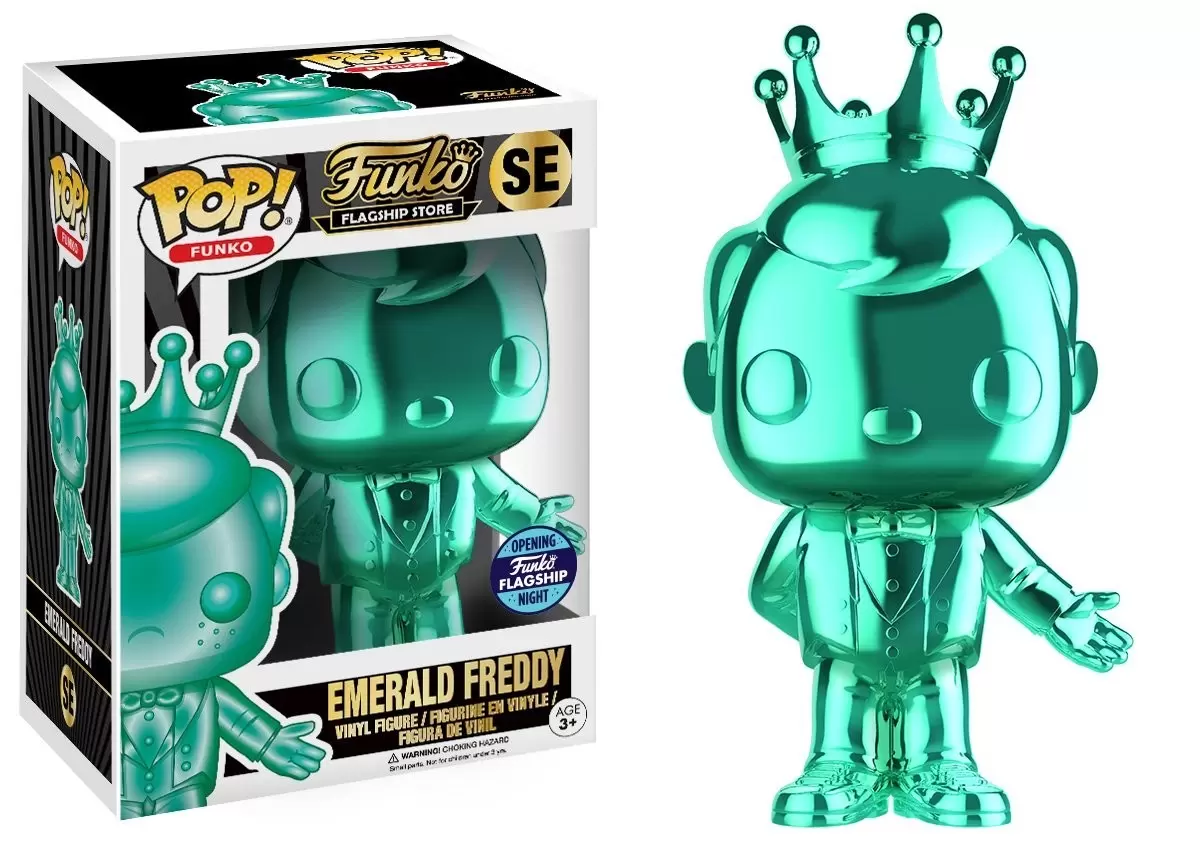 POP! Funko - Freddy Funko Emerald Chrome