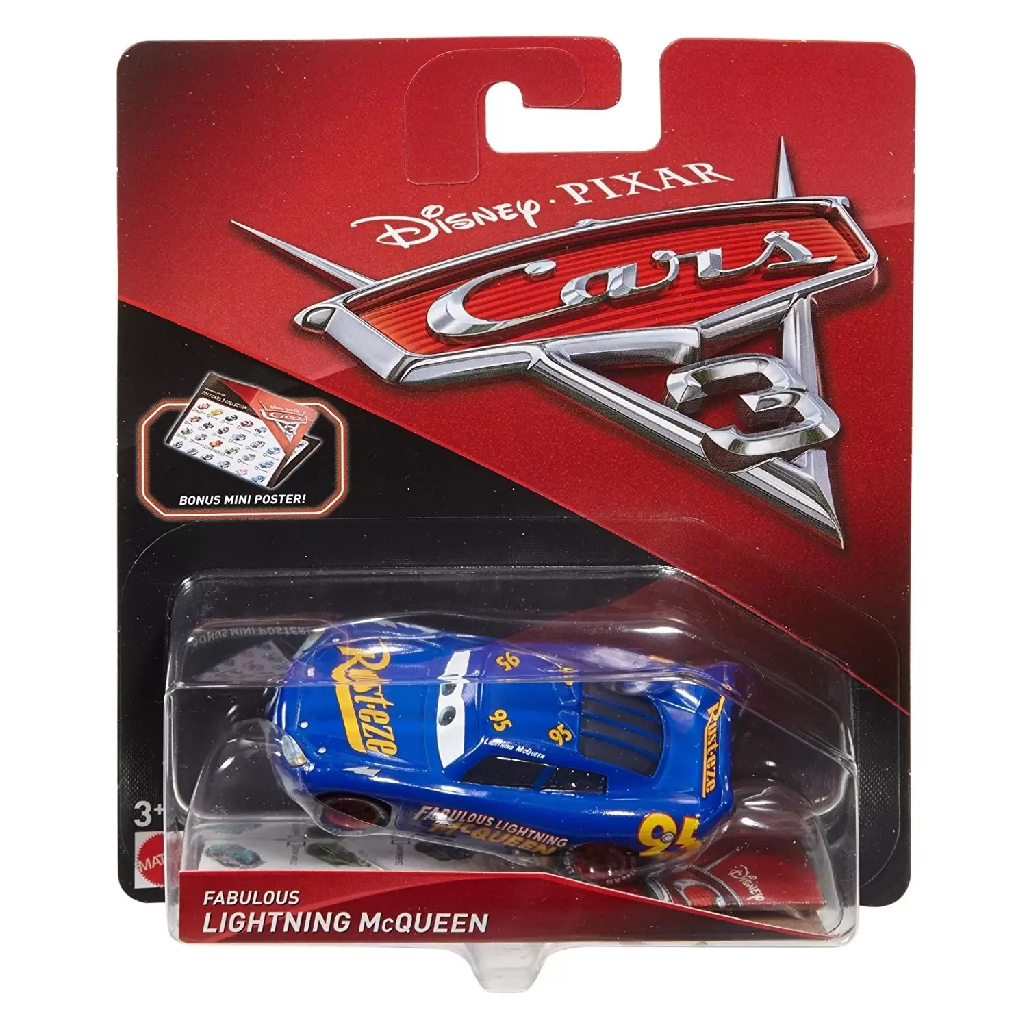 Cars 3 models - Lightning McQueen - Fabulous Lightning