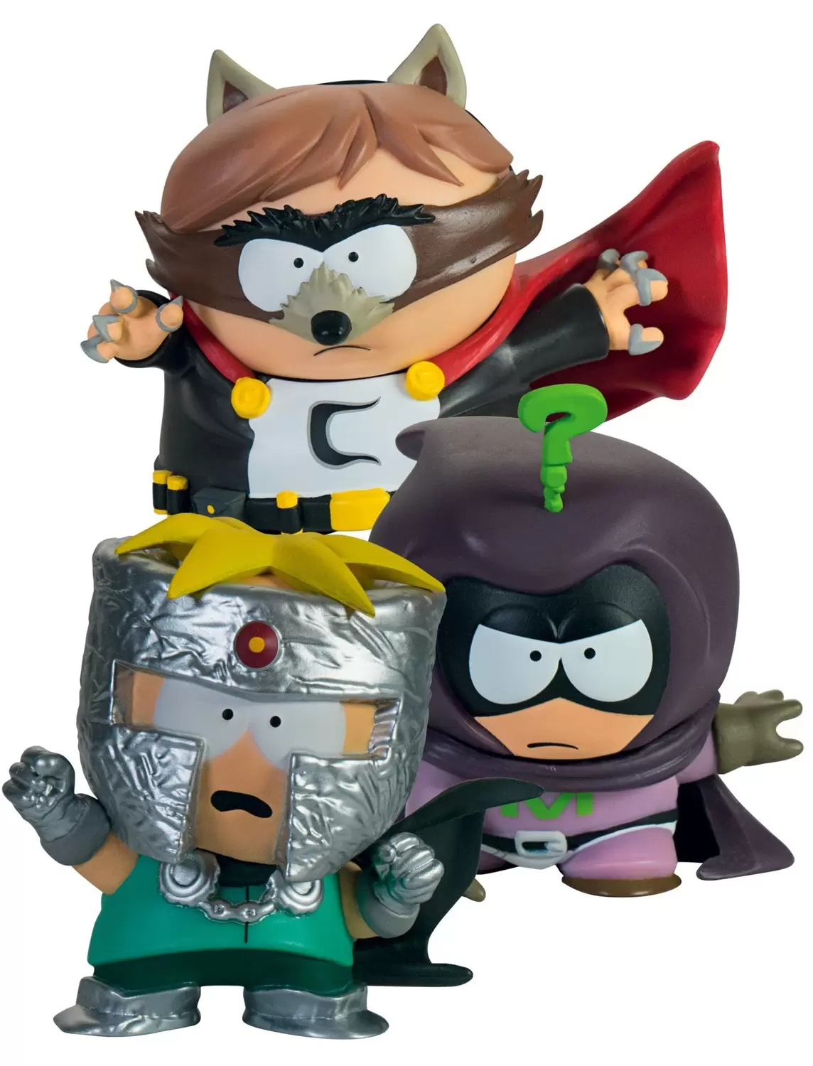 UBI Collectibles - South Park - L’Annale du Destin - Mysterion, Professor Chaos, The Coon