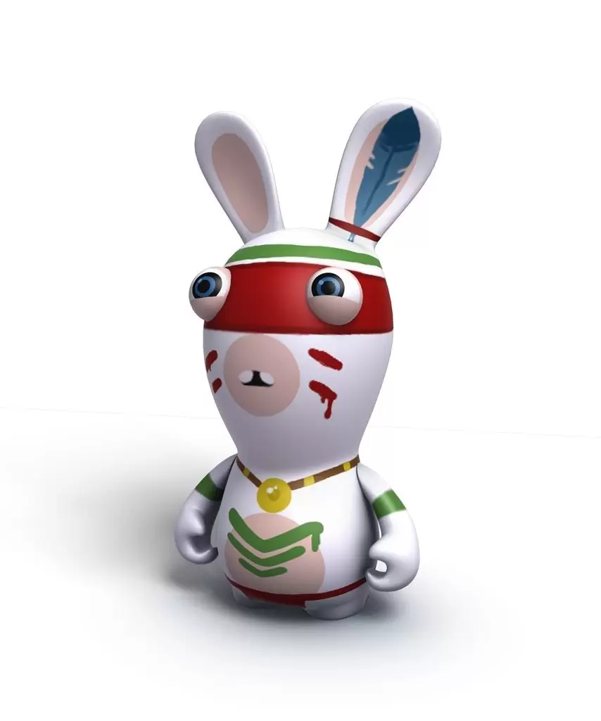 UBI Collectibles - Rabbids Travel in Time Artoys - Indian