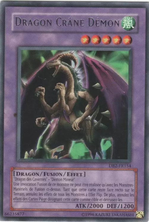 Genèse Ténébreuse 2 DB2 - Dragon Crâne Démon