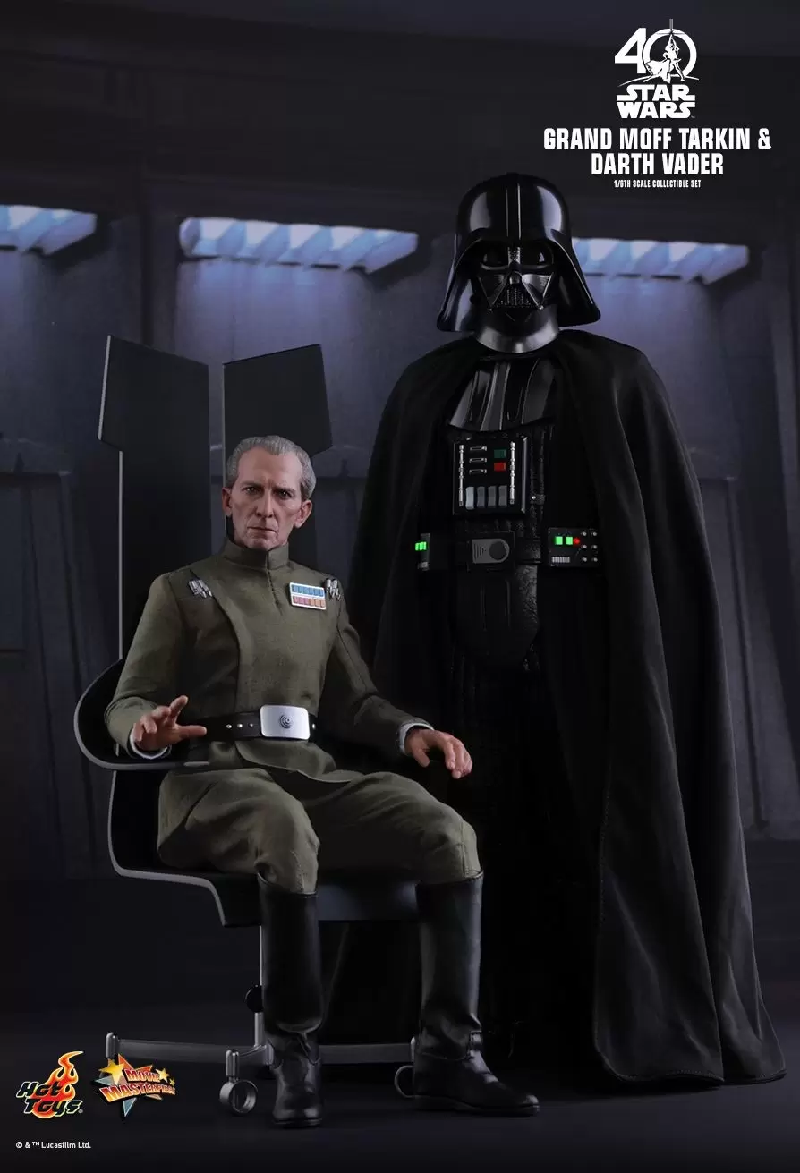 Movie Masterpiece Series - Grand Moff Tarkin & Darth Vader