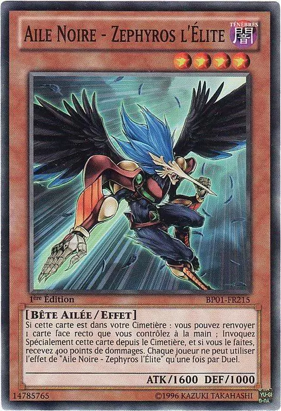 Battle Pack l\'Aube Epique BP01 - Aile Noire - Zephyros l\'Élite