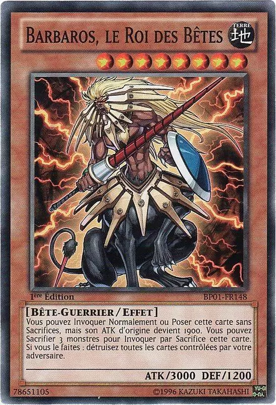 Battle Pack l\'Aube Epique BP01 - Barbaros, le Roi des Bêtes