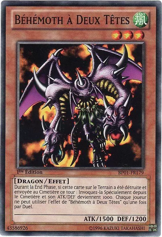 Battle Pack l\'Aube Epique BP01 - Béhémoth à Deux Têtes