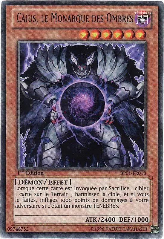 Battle Pack l\'Aube Epique BP01 - Caius, le Monarque des Ombres