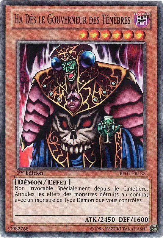 Battle Pack l\'Aube Epique BP01 - Ha Dès Le Gouverneur Des Ténèbres