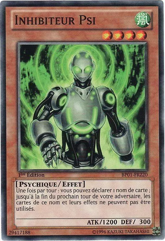 Battle Pack l\'Aube Epique BP01 - Inhibiteur Psi
