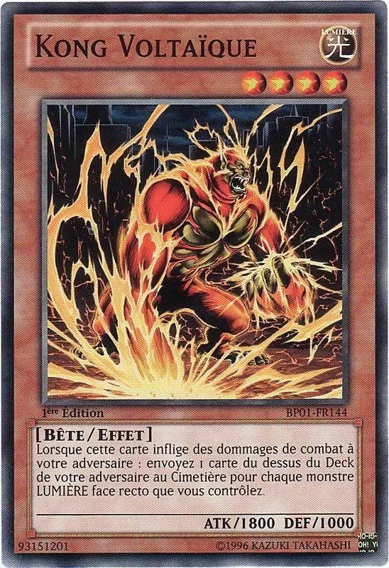 Battle Pack l\'Aube Epique BP01 - Kong Voltaïque