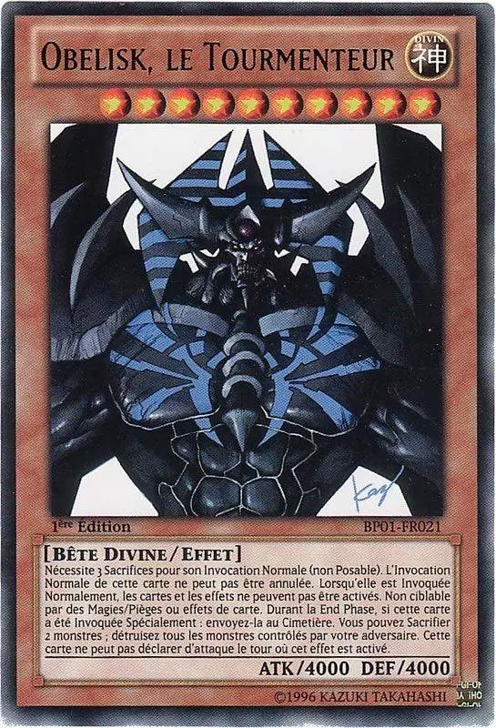 Battle Pack l\'Aube Epique BP01 - Obelisk, le Tourmenteur