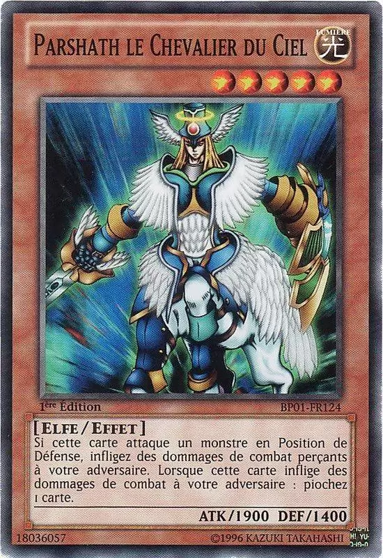 Battle Pack l\'Aube Epique BP01 - Parshath le Chevalier du Ciel