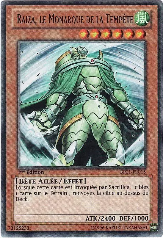 Battle Pack l\'Aube Epique BP01 - Raiza, le Monarque de la Tempête