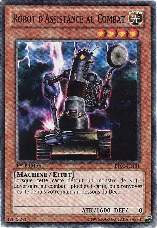 Battle Pack l\'Aube Epique BP01 - Robot D\'assistance Au Combat