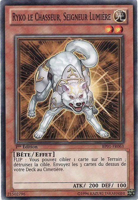 Battle Pack l\'Aube Epique BP01 - Ryko le Chasseur, Seigneur Lumière