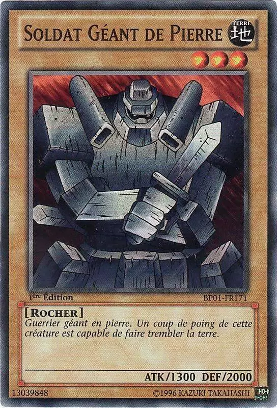 Battle Pack l\'Aube Epique BP01 - Soldat Géant de Pierre