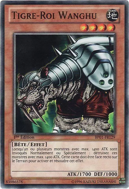 Battle Pack l\'Aube Epique BP01 - Tigre Roi Wanghu