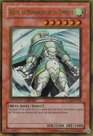 Collection Gold 2 GLD2 - Raiza, le Monarque de la Tempête