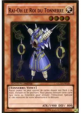 Collection Gold 3 GLD3 - Rai-Oh le Roi du Tonnerre