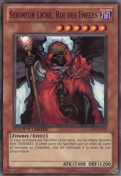 Collection Gold 4 - Edition Pyramides GLD4 - Seigneur Liche, Roi Des Enfers