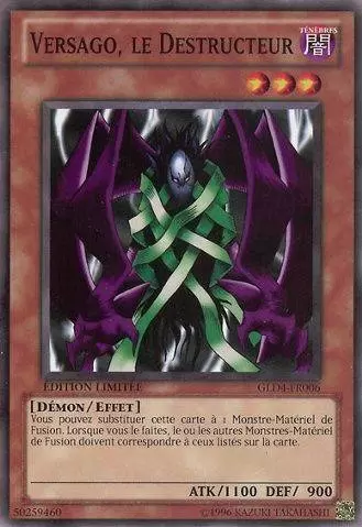 Collection Gold 4 - Edition Pyramides GLD4 - Versago, Le Destructeur