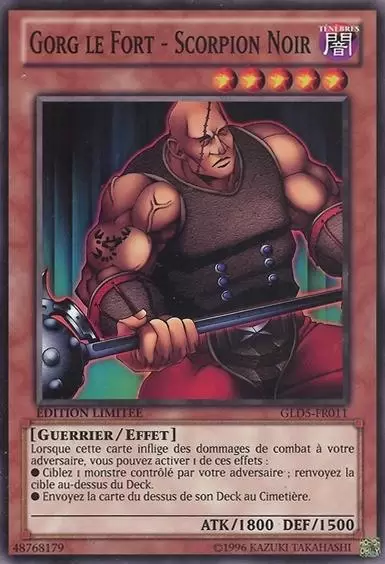 Collection Gold - La Mine Hantée GLD5 - Gorg le Fort - Scorpion Noir