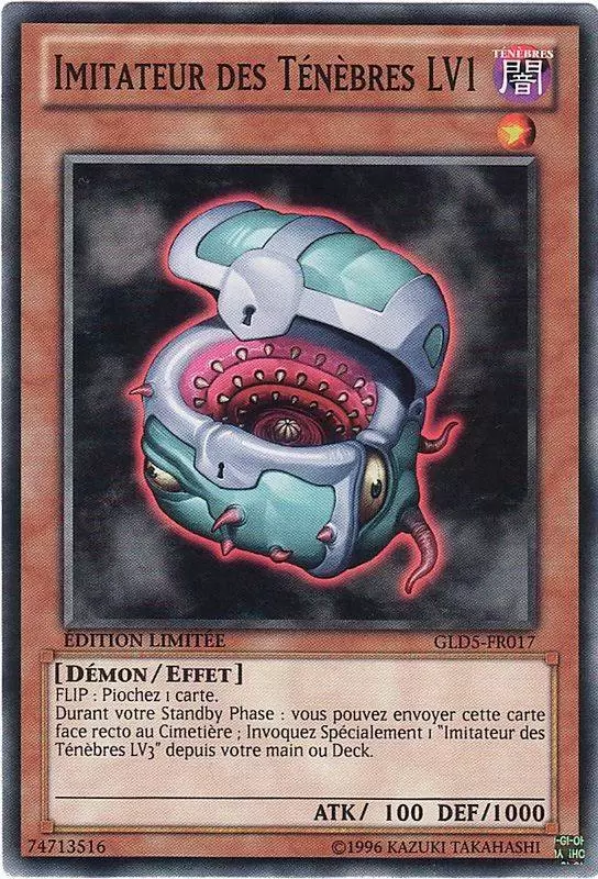 Collection Gold - La Mine Hantée GLD5 - Imitateur des Ténèbres Lv1