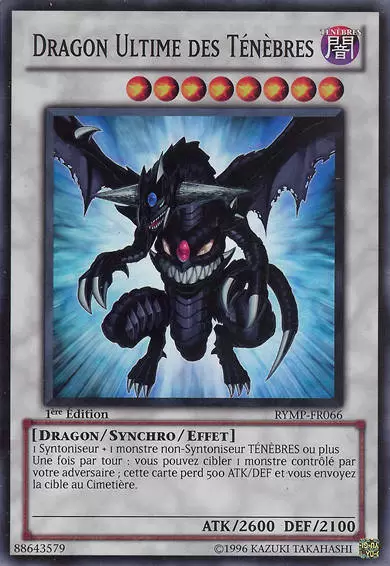 Méga-Pack Jaune Râ RYMP - Dragon Ultime des Ténèbres