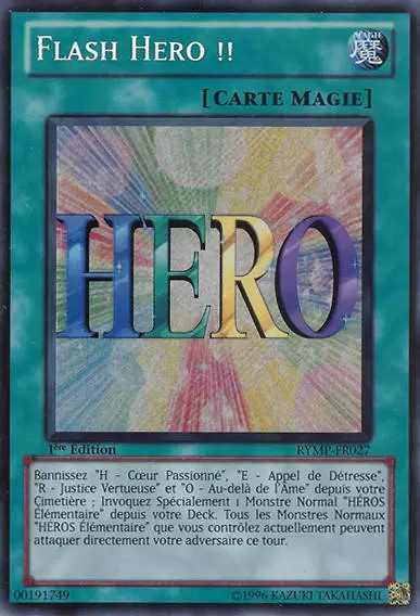 Méga-Pack Jaune Râ RYMP - Flash Hero !!