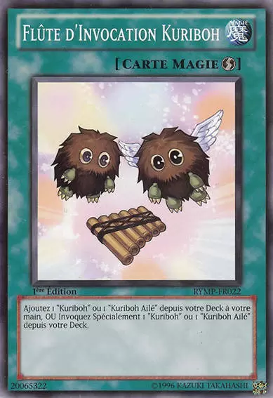 Méga-Pack Jaune Râ RYMP - Flûte d\'Invocation Kuriboh