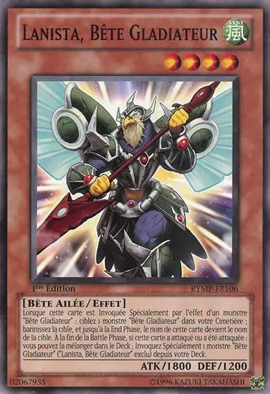 Méga-Pack Jaune Râ RYMP - Lanista, Bête Gladiateur