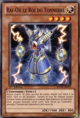 Méga-Pack Jaune Râ RYMP - Rai-Oh le Roi de Tonnerre