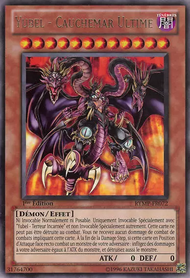 Méga-Pack Jaune Râ RYMP - Yubel - Cauchemar Ultime