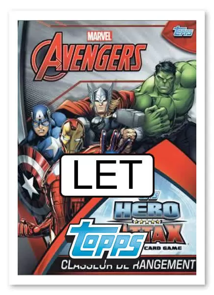 Topps Hero Attax: Marvel - Avengers - Carte LET
